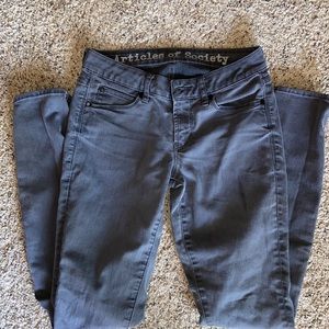 Articles of society gray jeans